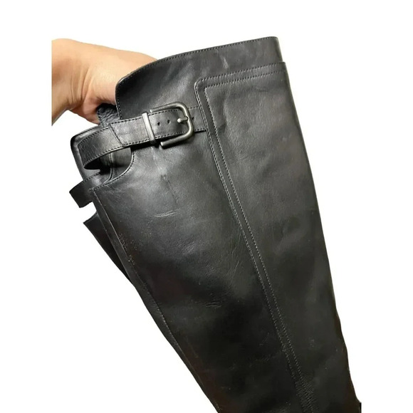 Via Spiga Parca Leather Knee High Boot - Picture 11 of 11
